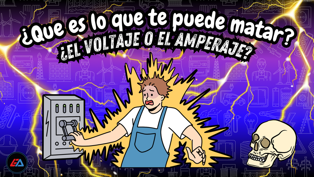 Que es lo que te puede matar, ¿El Voltaje o El Amperaje?