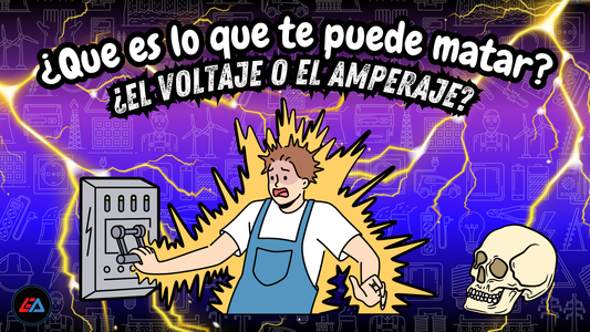 Que es lo que te puede matar, ¿El Voltaje o El Amperaje?