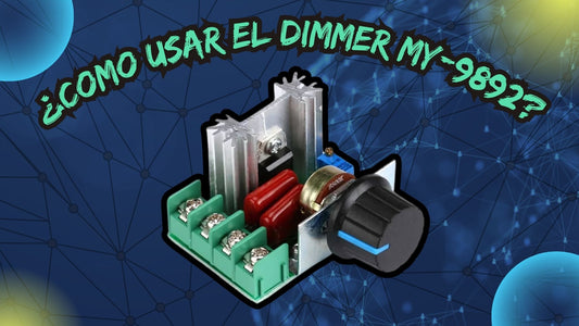 ¿Cómo utilizar el Dimmer MY-9298? ⚡🧑🔧