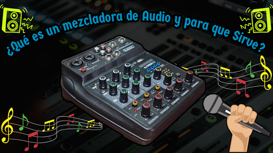¿Qué es una mezcladora de Audio y Para que Sirve? 🎛️🎚️🎼