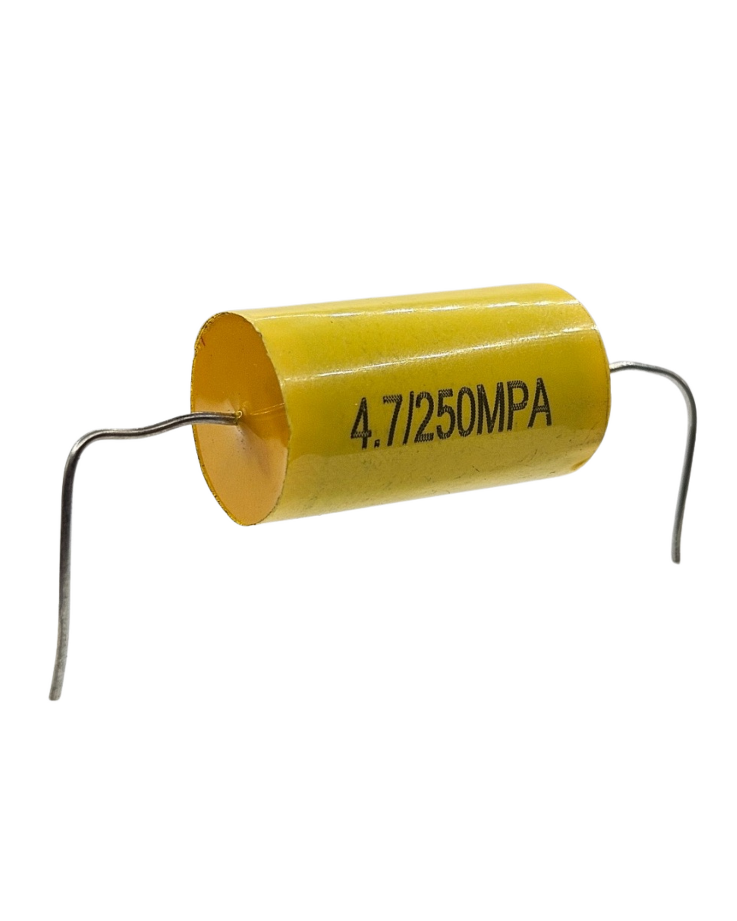 Capacitor de Poliéster Amarillo para Tweeters Diferentes Valores | Filtro para tweeter driver bala