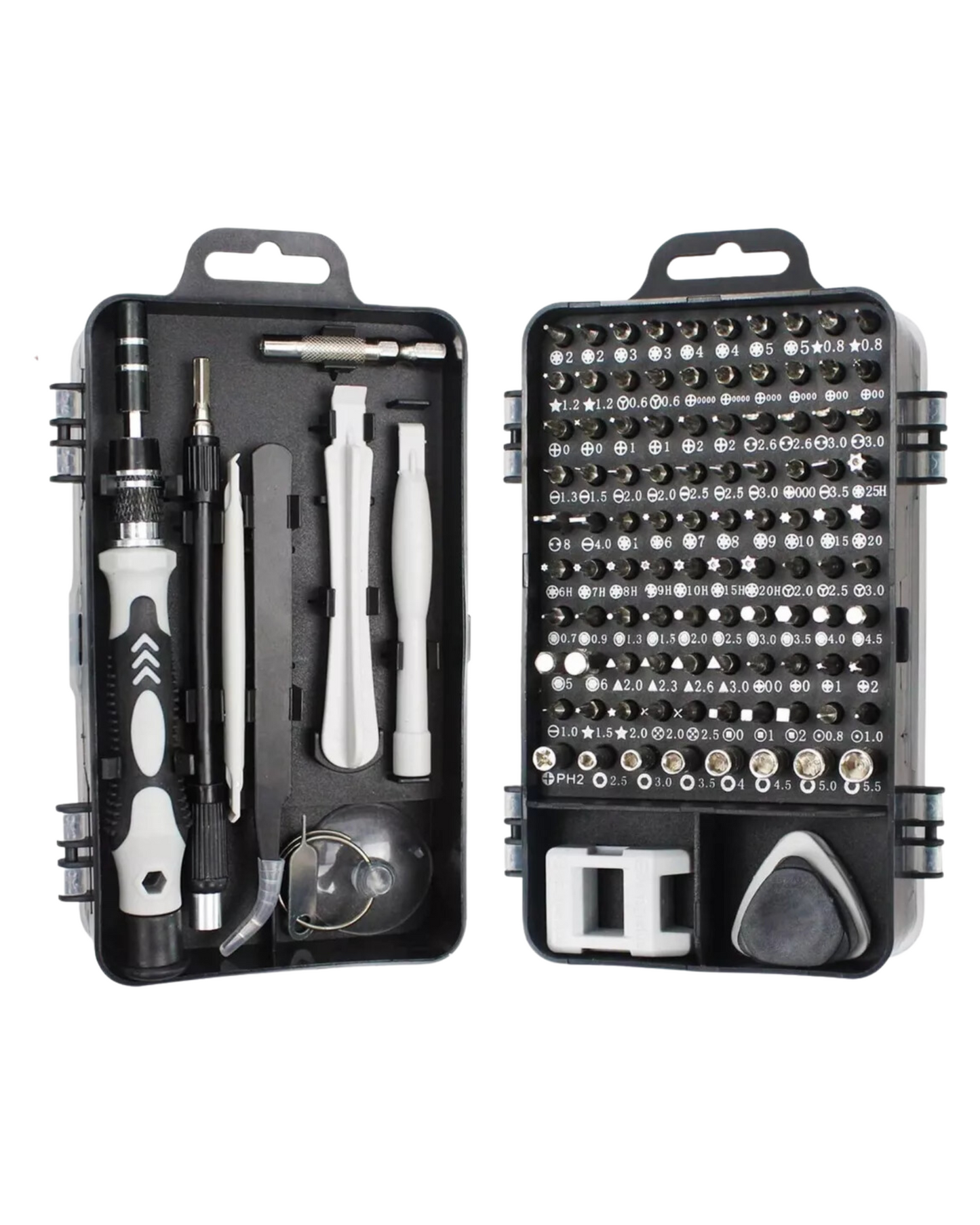 Kit de desarmadores multiusos 115 piezas | Juego de destornilladores de precision
