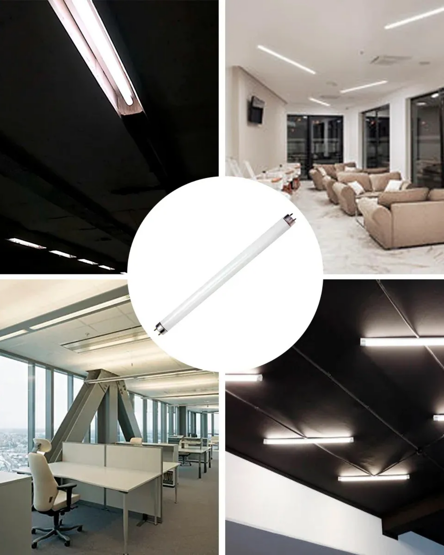 Tubo de Luz OSRAM F15t8 45w 45cm | Lampara luz de dia flourescente