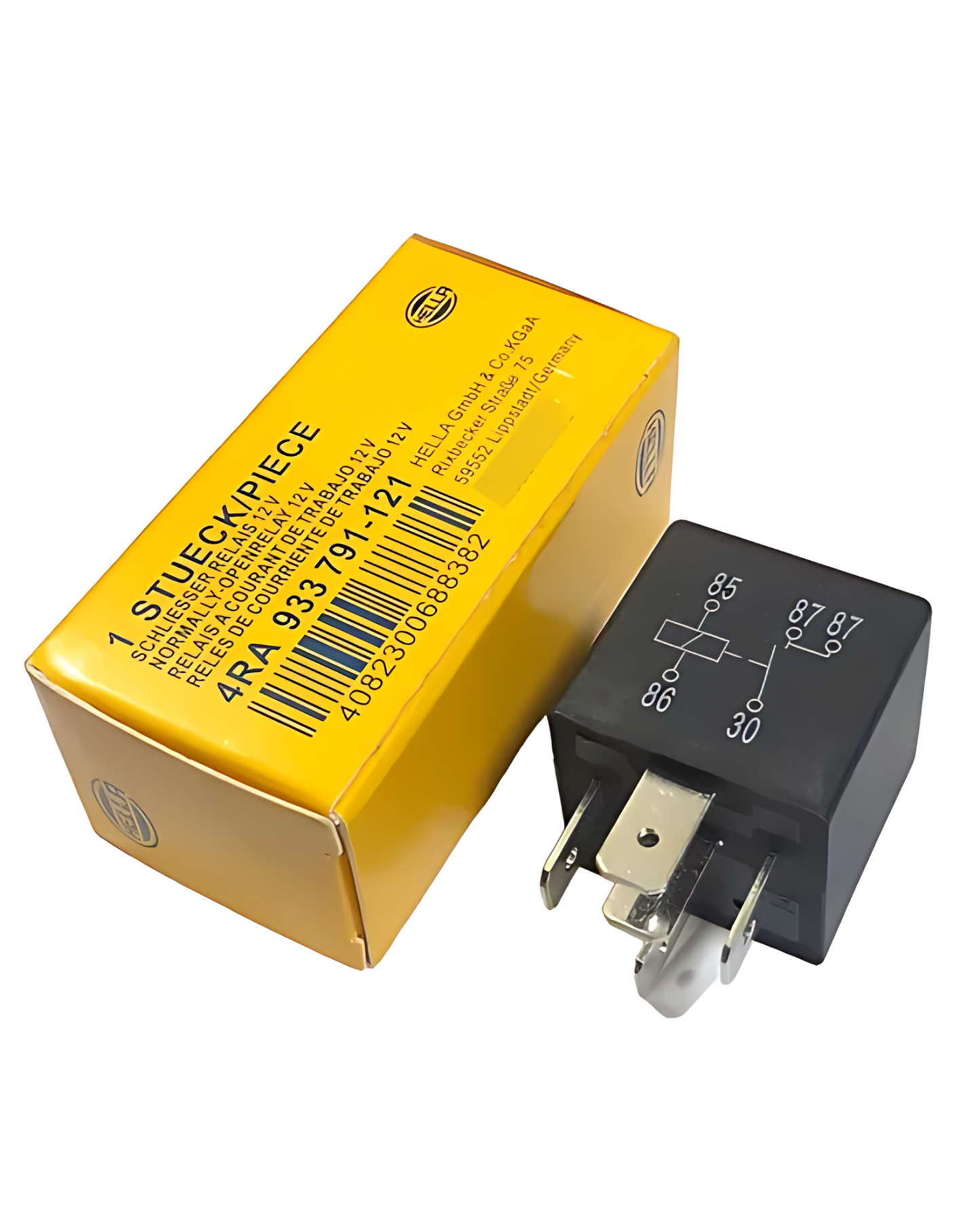 Relevador Automotriz 5 Pines HELLA 12v 40a | R03284