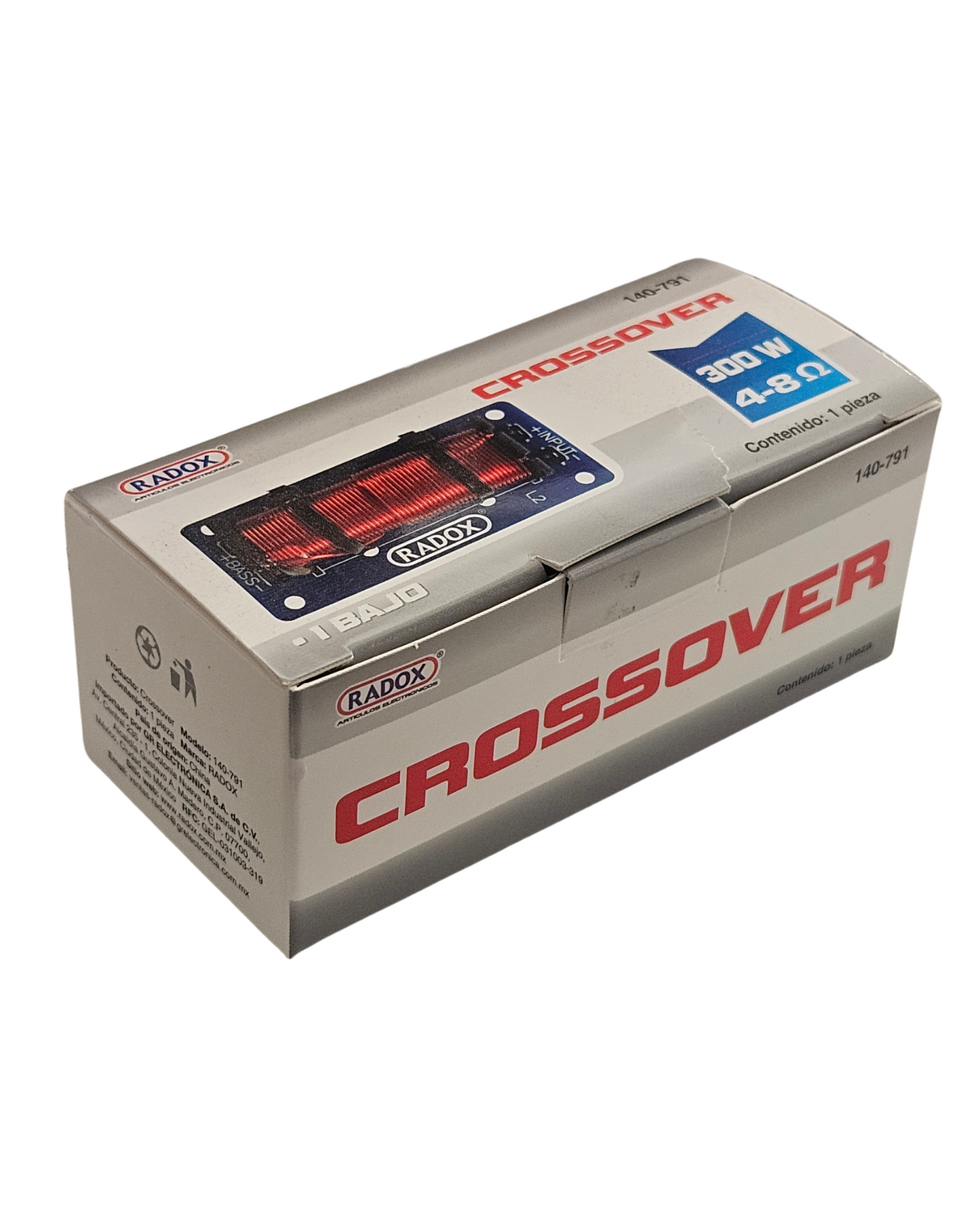140-791 Crossover de 1 Bajo 300 Watts