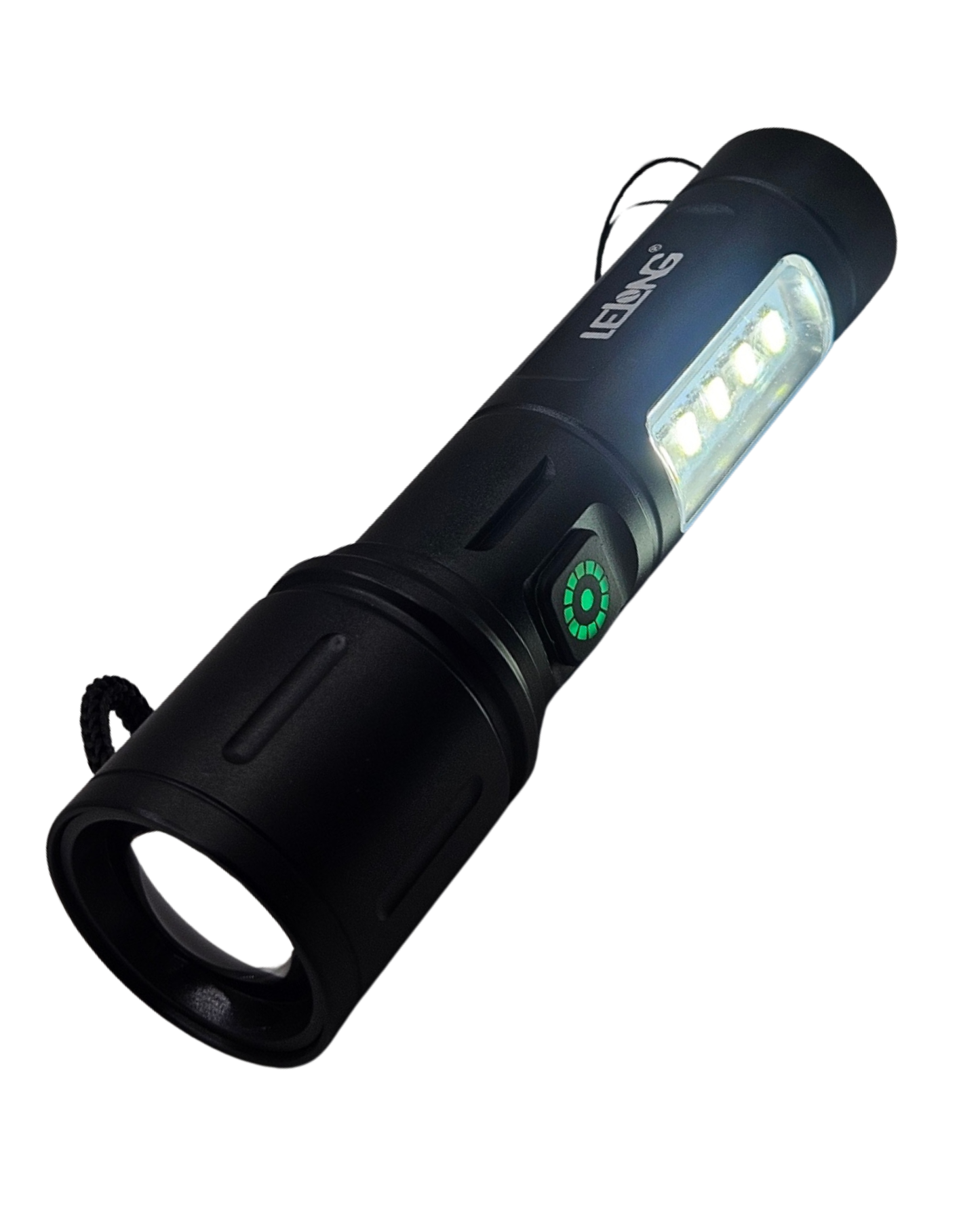 Lampara Táctica de Mano Recargable | Linterna de Mano USB | LE-8319