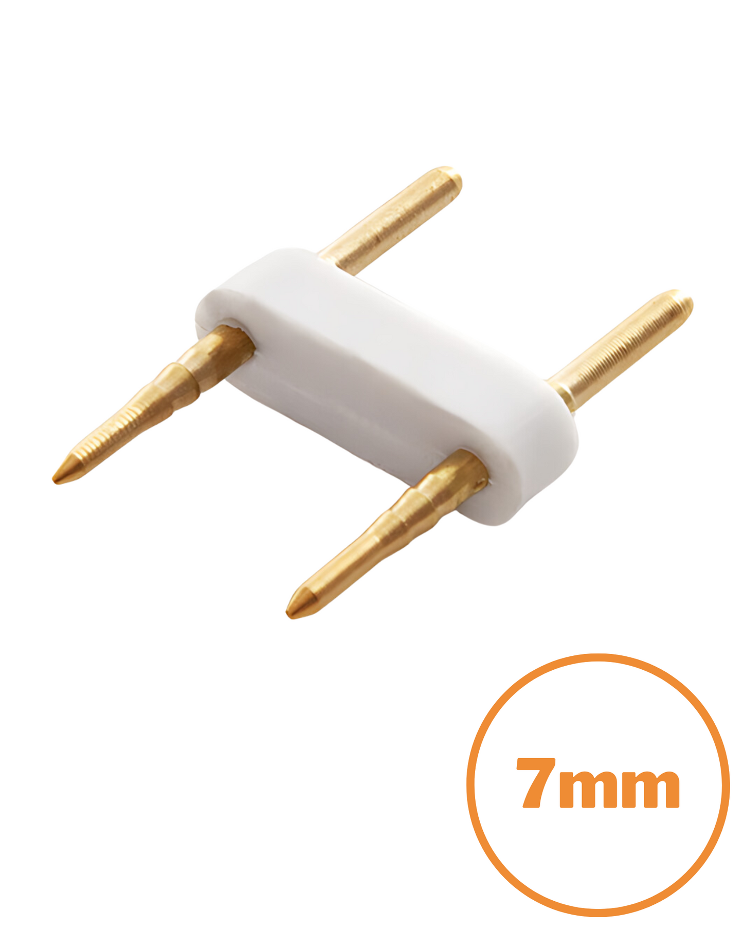Conector para tira de LED | Conector pin H para manguera LED 7mm 245-934