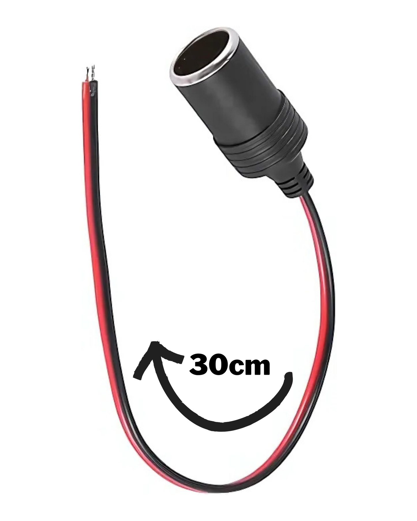 Jack para encendedor de automóvil | Conector de corriente para auto