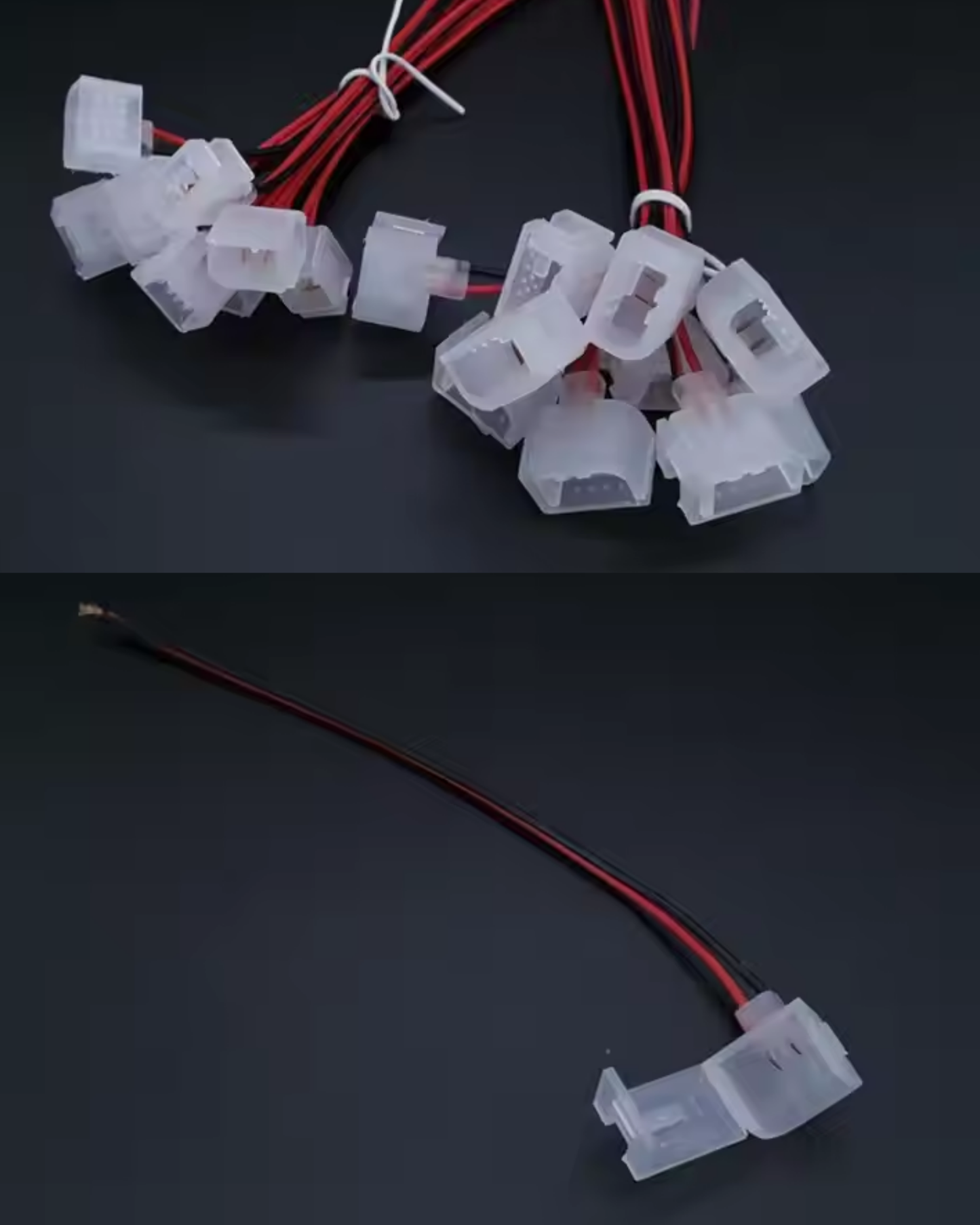 Conector rápido para tira led Neón | Conector sin soldar para Neonflex