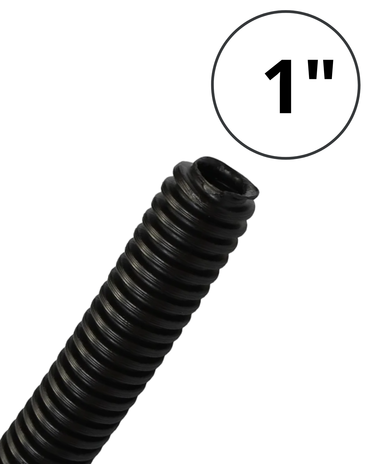 Manguera Poliflex Ranurada 1" | Manguera automotriz corrugada P10324
