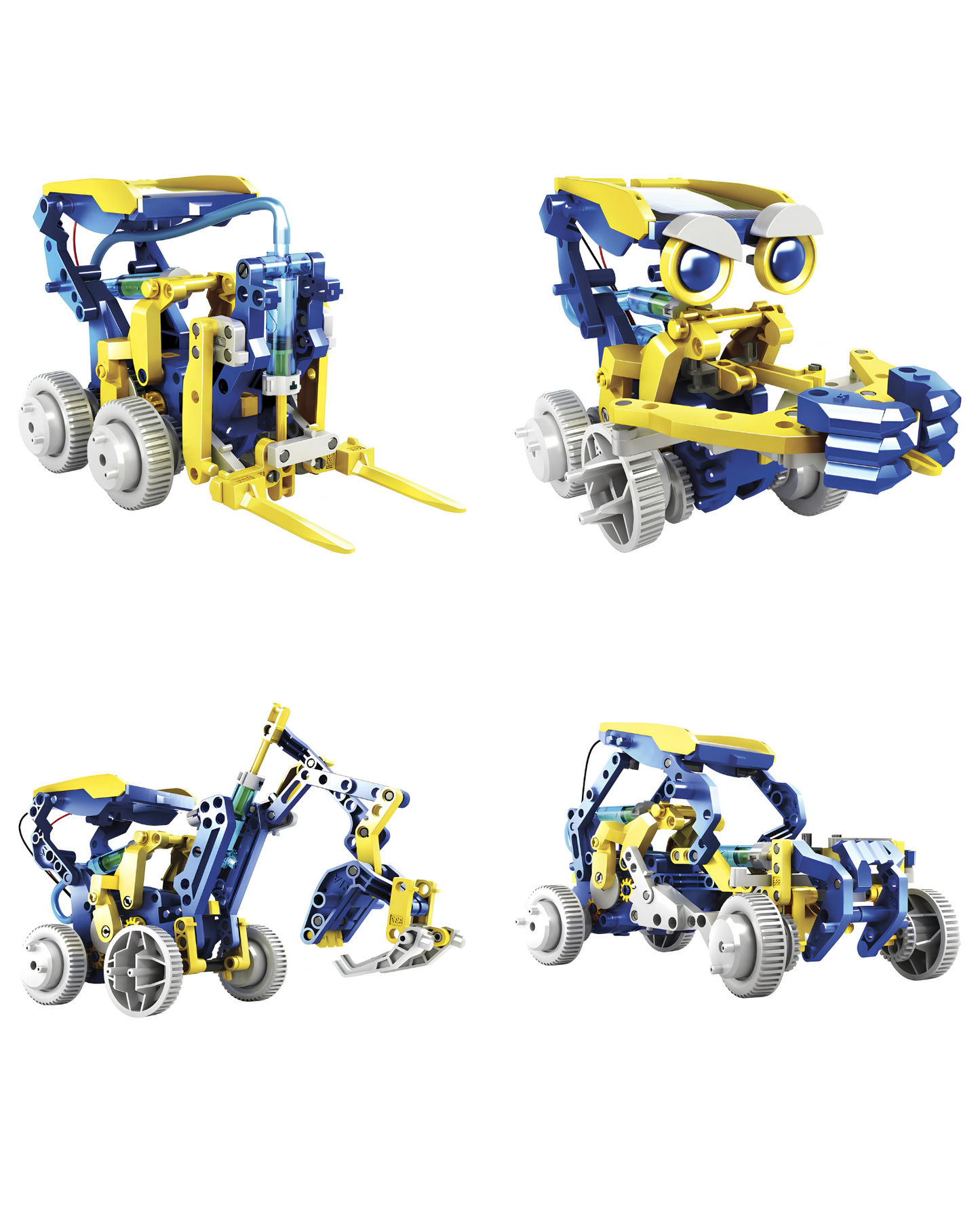 Kit Solar e Hidráulico 12 en 1 Para Armar K-725