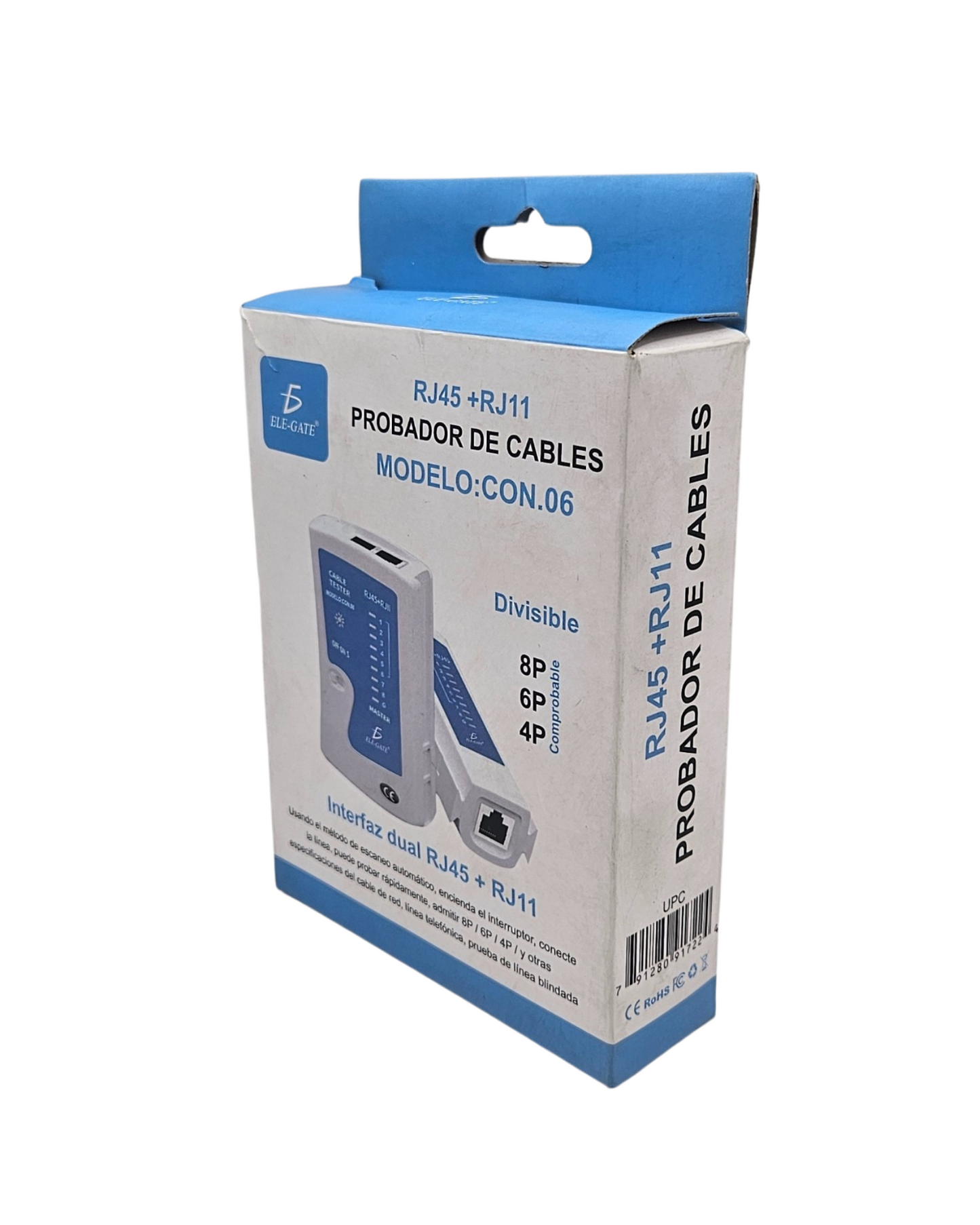 Probador de Cable UTP | Tester de Cable de Red RJ45 RJ11