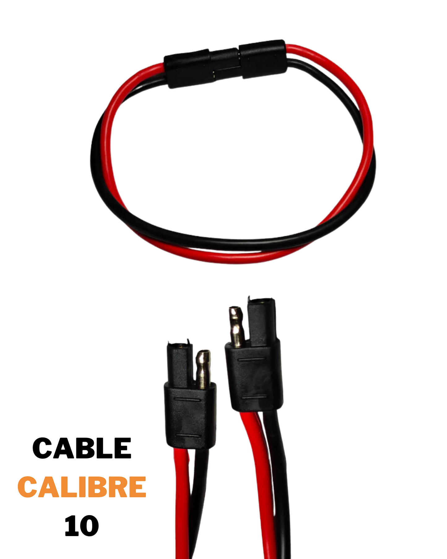 030-420 Arnes Automotriz 2 Hilos Calibre 10 Caucho