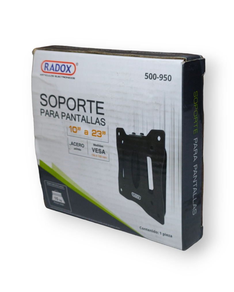500-950 Soporte fijo Para Pantalla 10" a 23" Pulgadas