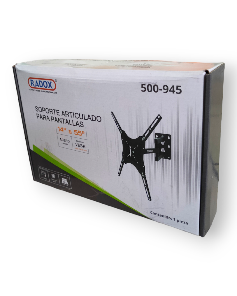 500-945 Soporte con Brazo Para Pantalla 14" a 55" Pulgadas