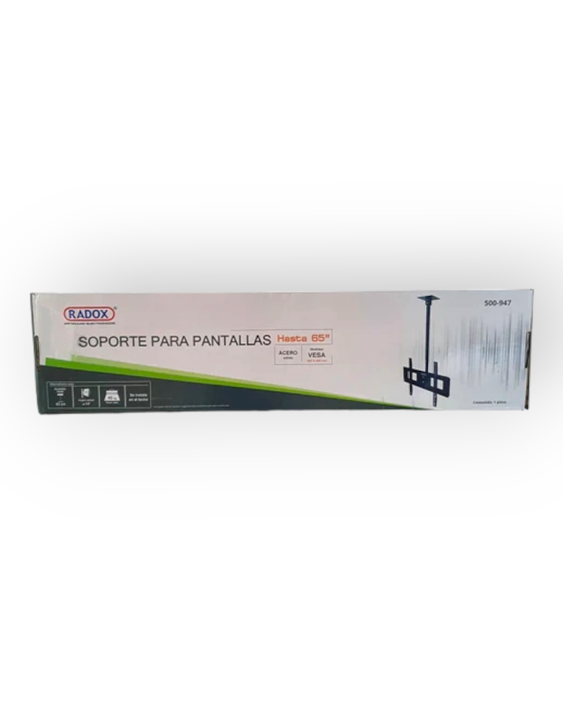 500-947 Soporte de Techo Para Pantalla Hasta 65"