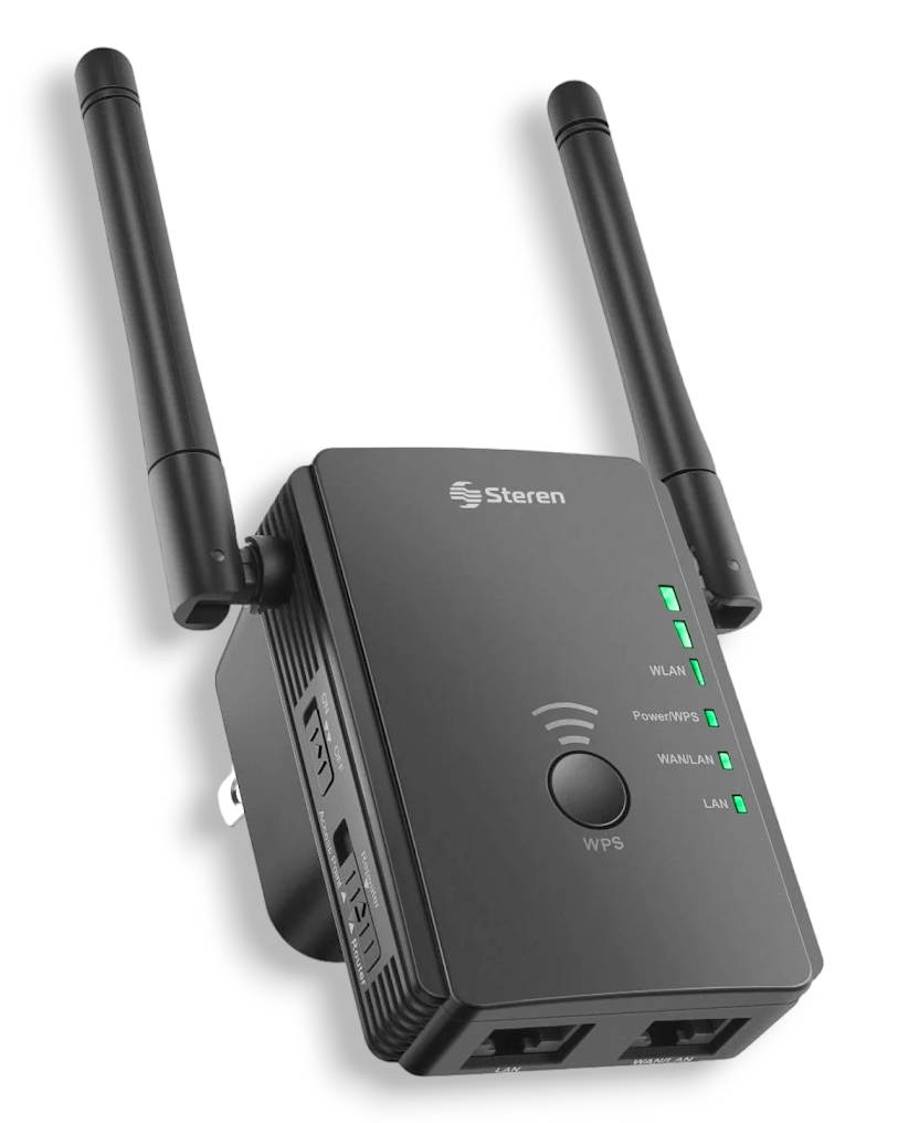 Repetidor de señal internet WIFI 2,4 GHz Steren COM-818 – Electronica Aragon