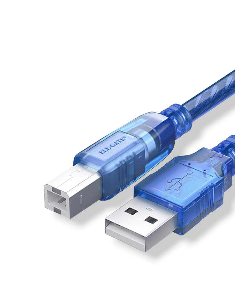 Cable USB para Impresora | Cable USB A a USB B | Diferentes Medidas