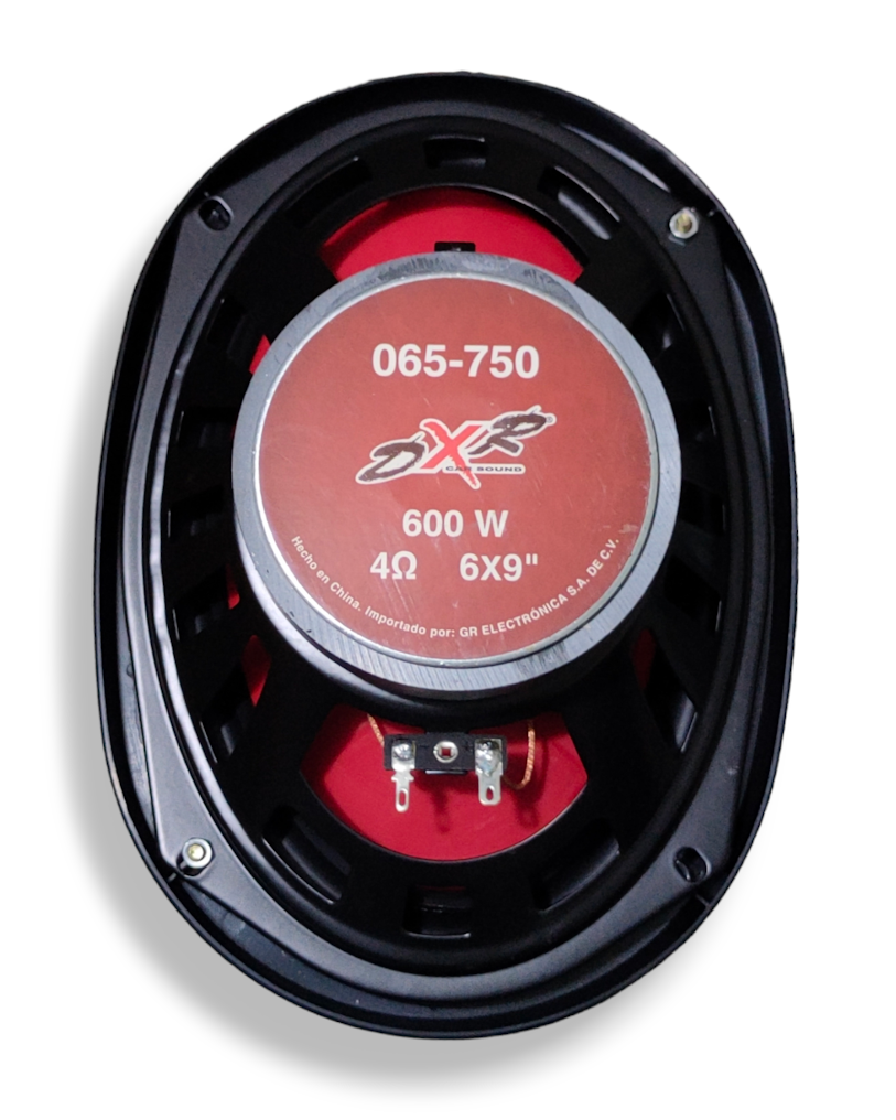 065-750 Bocina Automotriz 6x9" 4 vias 600w