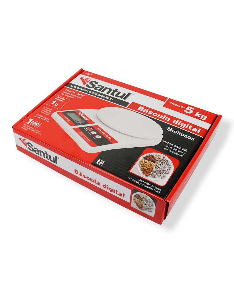 Bascula Digital Gramera 5Kg 5927 | Proximamente Descontinuado