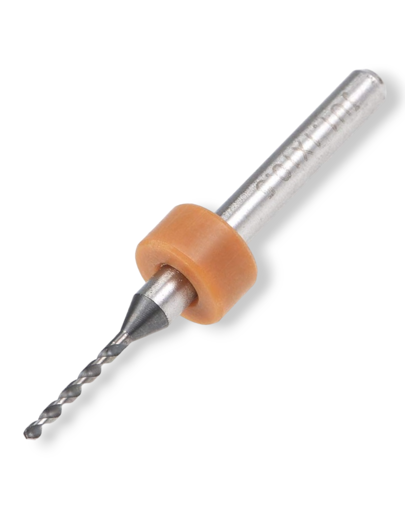Broca de Tungsteno 1mm | Broca milimetrica para placa fenolica PCB