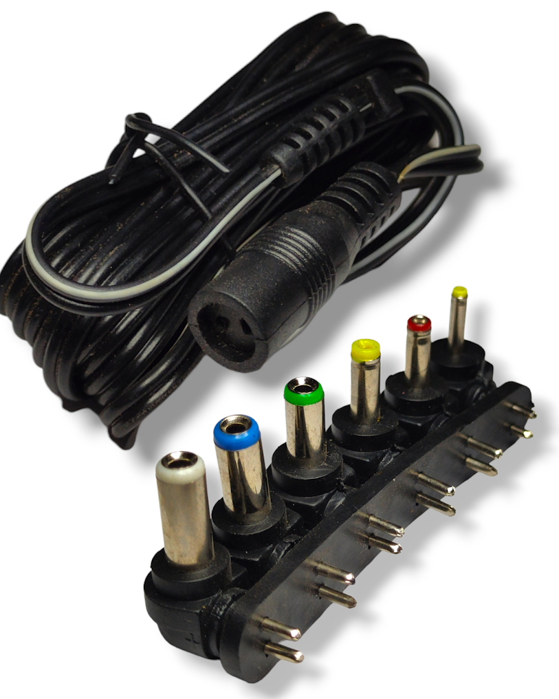 130-090 Cable Adaptador con Plugs Intercambiables | Proximamente descontinuado