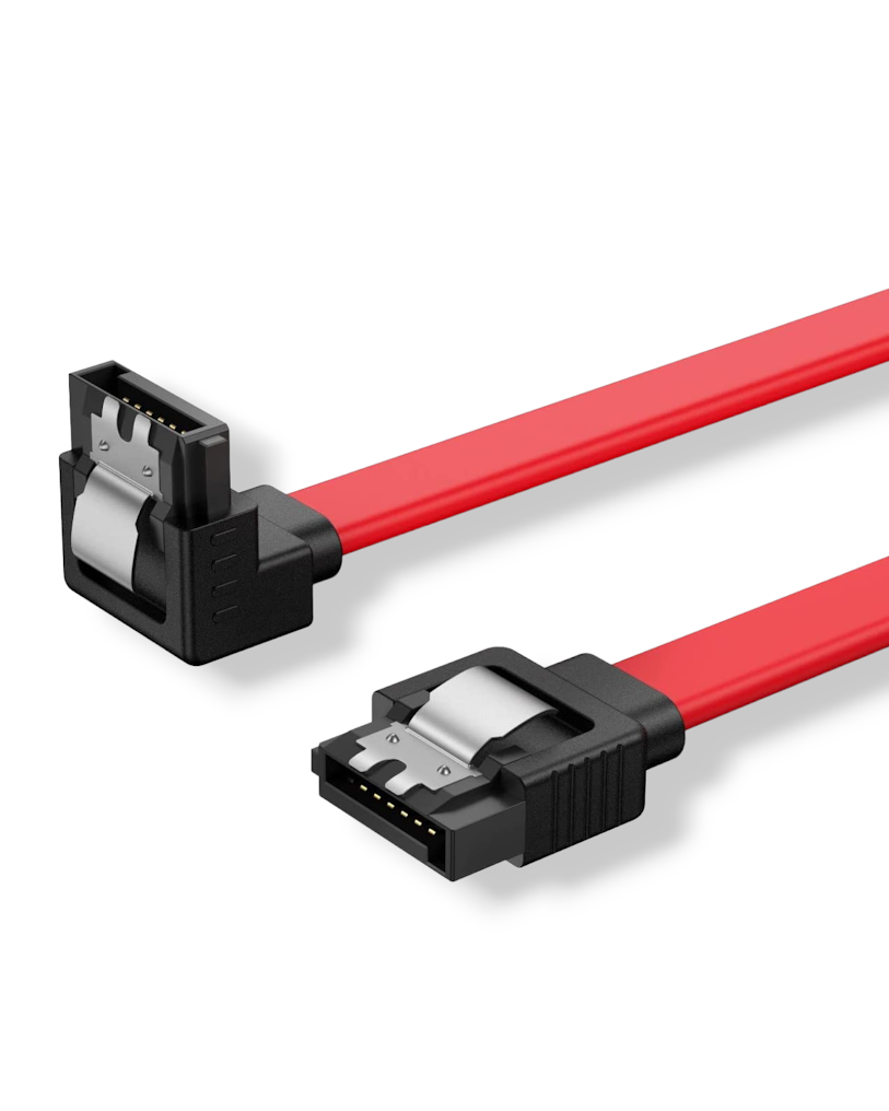 Cable de datos SATA a SATA | Conexion SATA 6Gbps escuadra