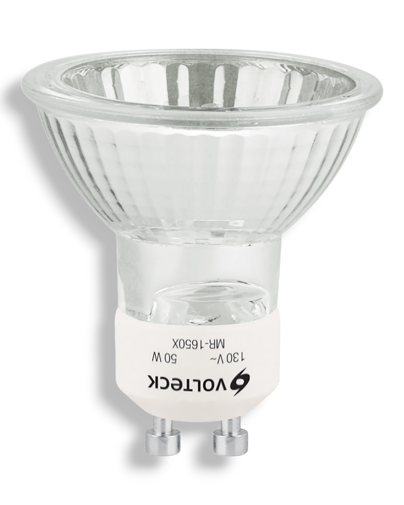 Lampara de Halógeno 50w tipo MR16 Base GU-10 MR-1650X | Proximamente descontinuado