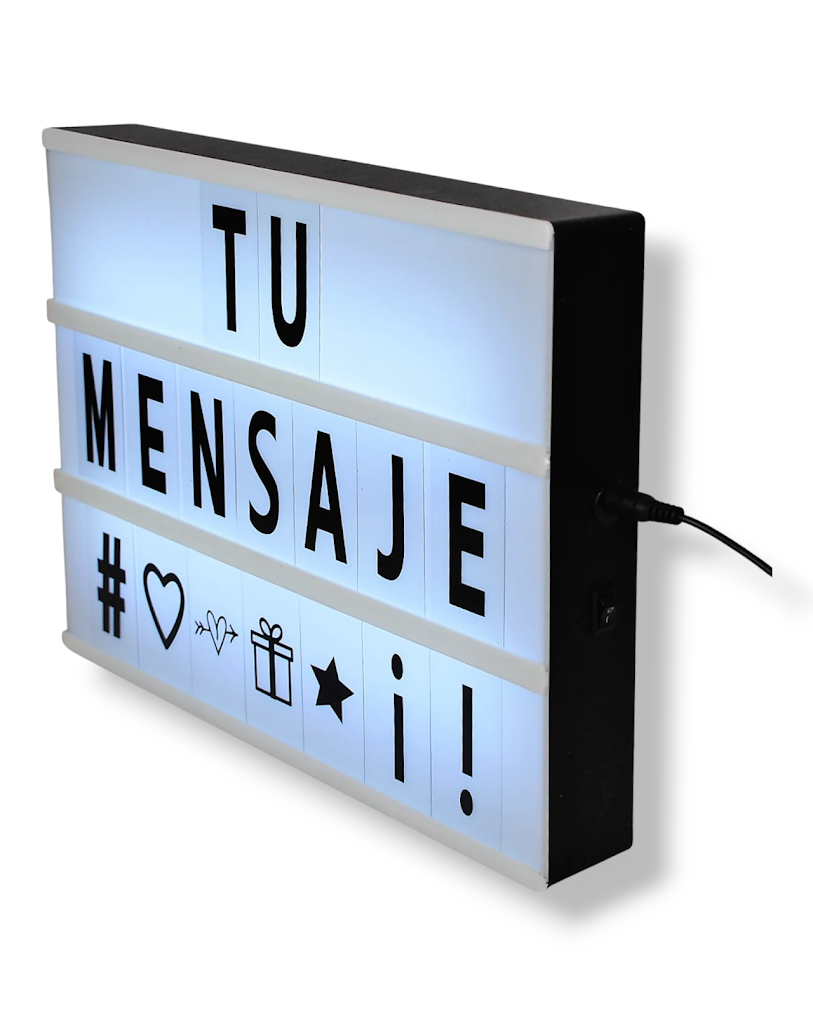 Letrero luminoso LED Personalizable 246-500 – Electronica Aragon