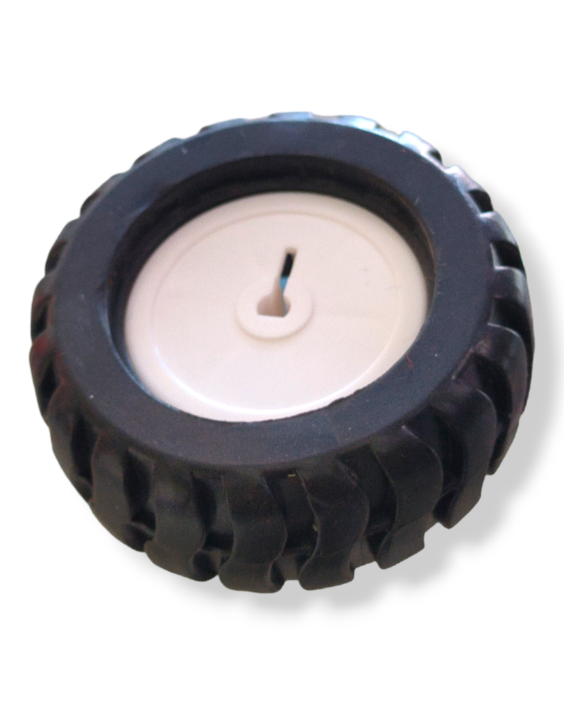 Llanta De Goma Para Motorreductor Pololu | Rueda para motor