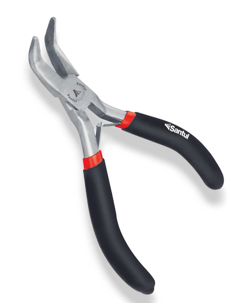 Mini Pinzas Punta Curva Santul 7164 HER75