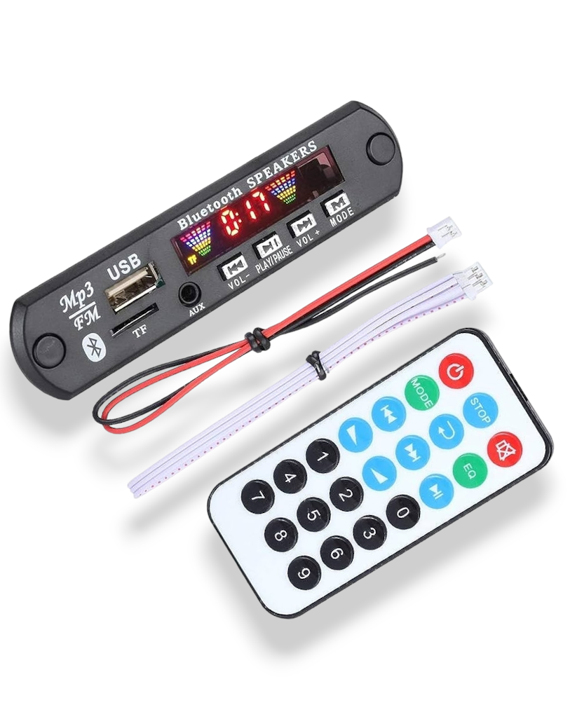 Modulo Reproductor MP3 Auxiliar Radio FM Bluetooth – Electronica