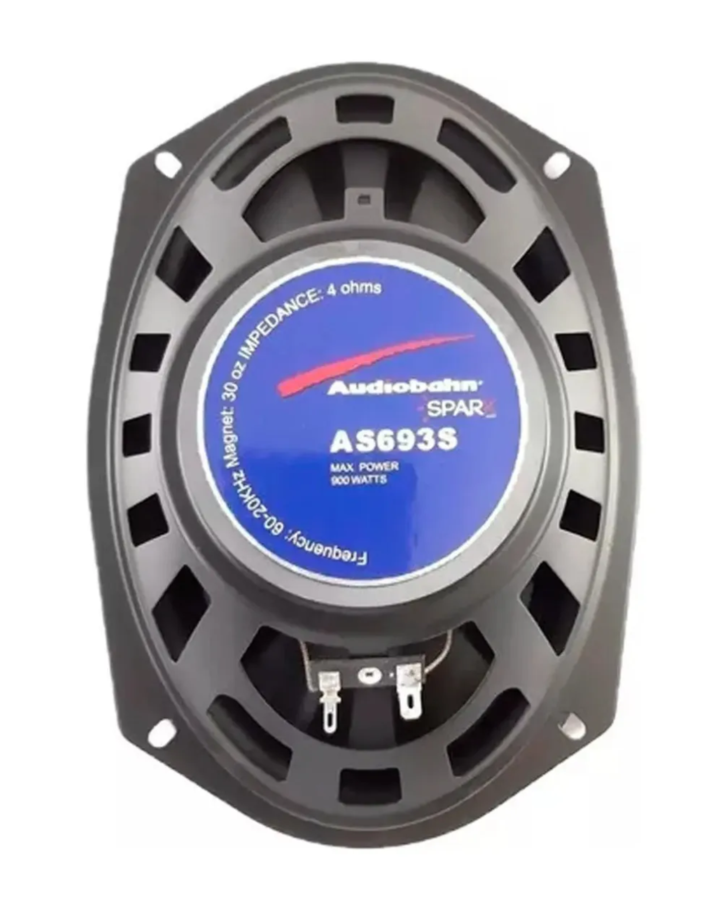 Bocina automotriz 6x9" Audiobahn AS693S | Par de bocinas 6x9" para coche 900w