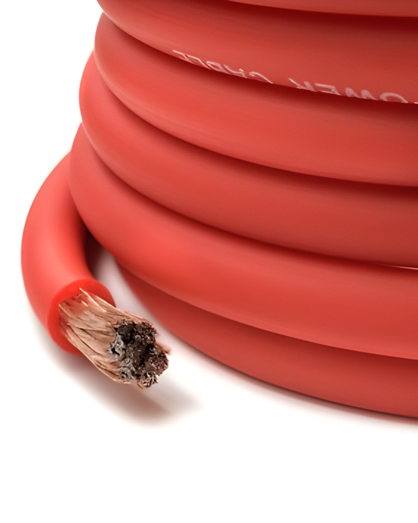 Cable de Corriente para Fuente de Audio Automotriz Calibre 0 AWG