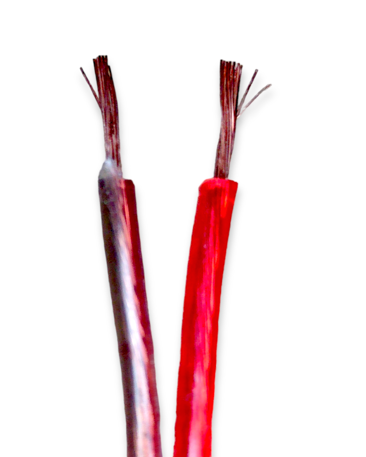 Cable bicolor 100% cobre Calibre 18AWG KSB-18 | Cable bipolar para bocina