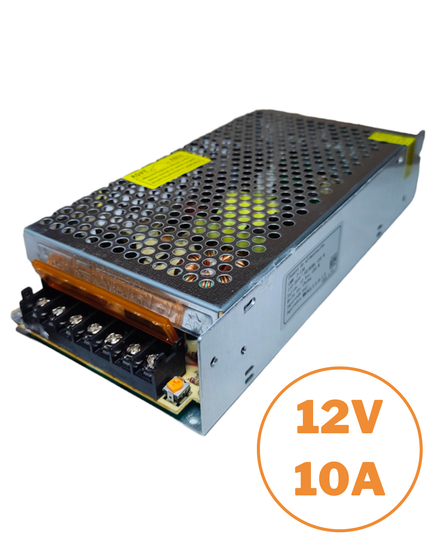 Fuente Conmutada 12V 10A | Fuente de poder 110VAC - 220VAC 120W