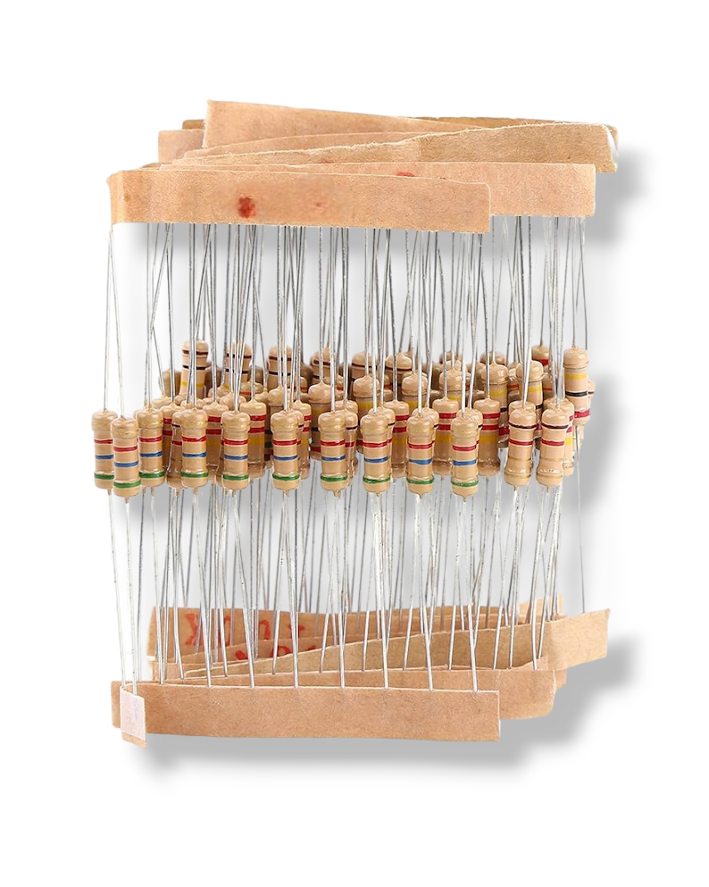 Kit de Resistencia de Carbón de 1/2w Bolsa 100 piezas