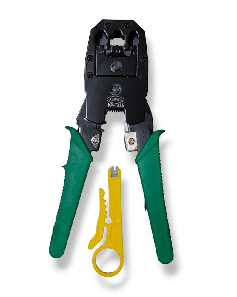 Pinzas para Ponchar RJ45 RJ11 RJ12 UTP KP-T315