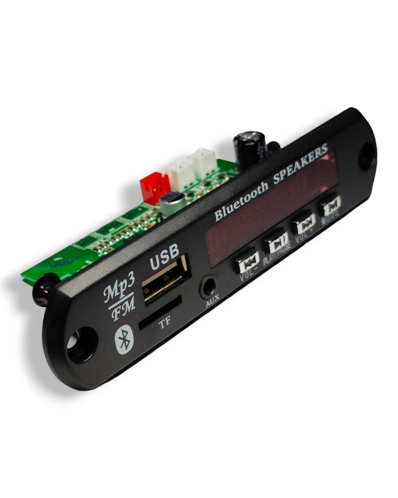 Modulo Reproductor MP3 Bluetooth Amplificado E51 – Electronica Aragon