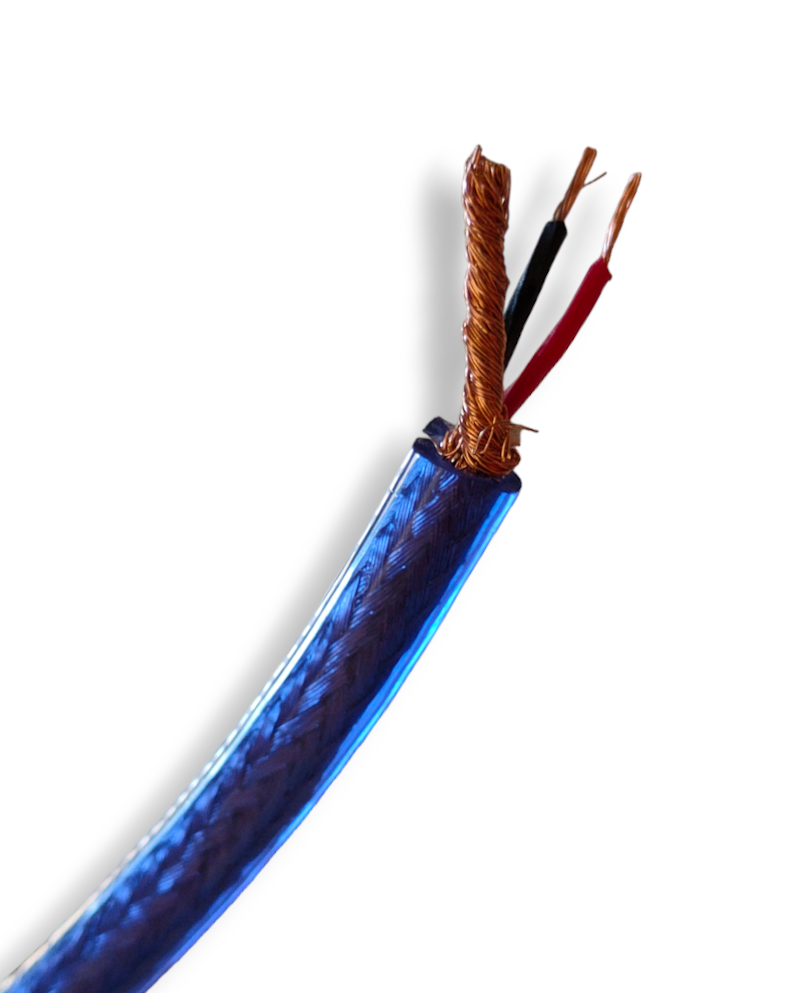 Cable para Micrófono Estéreo 2x24 97% Cobre | Cable de Audio Profesional Balanceado