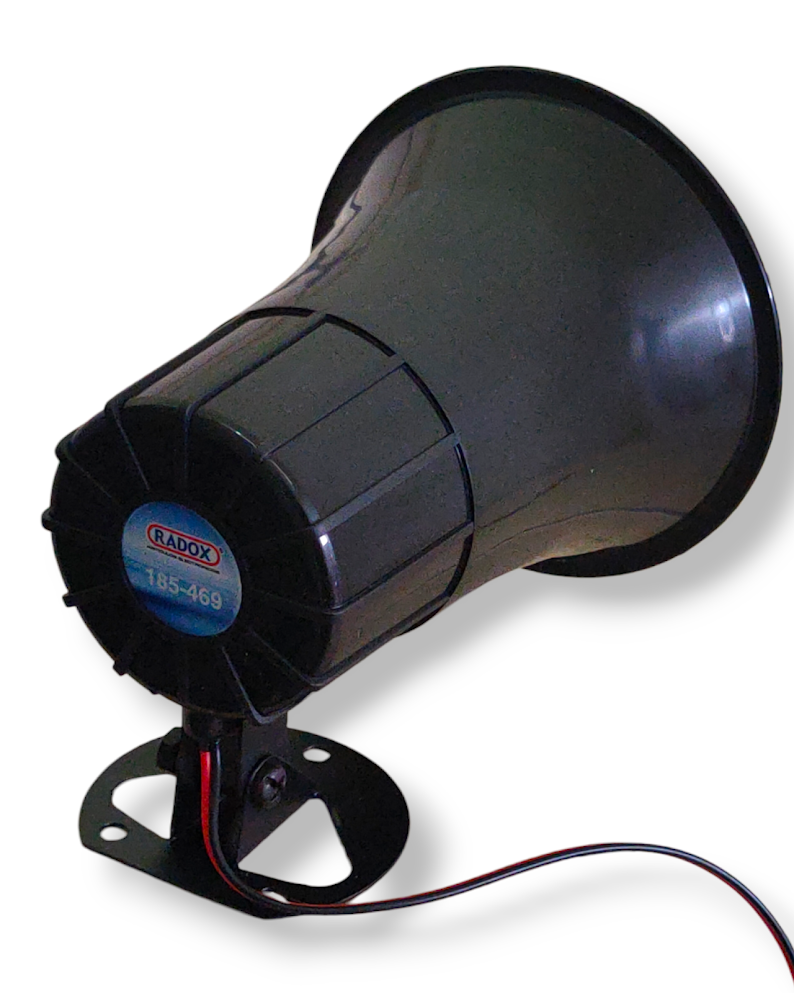 185-469 Sirena de Plástico 1 tono 15W