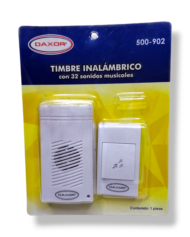 500-902 Timbre Inalámbrico | Proximamente descontinuado