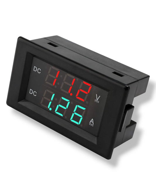 Voltímetro y Amperímetro Digital DC 12V