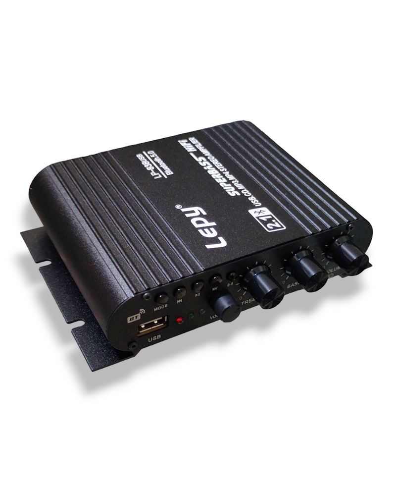 Amplificador Bluetooth Lepy 2.1 Canales