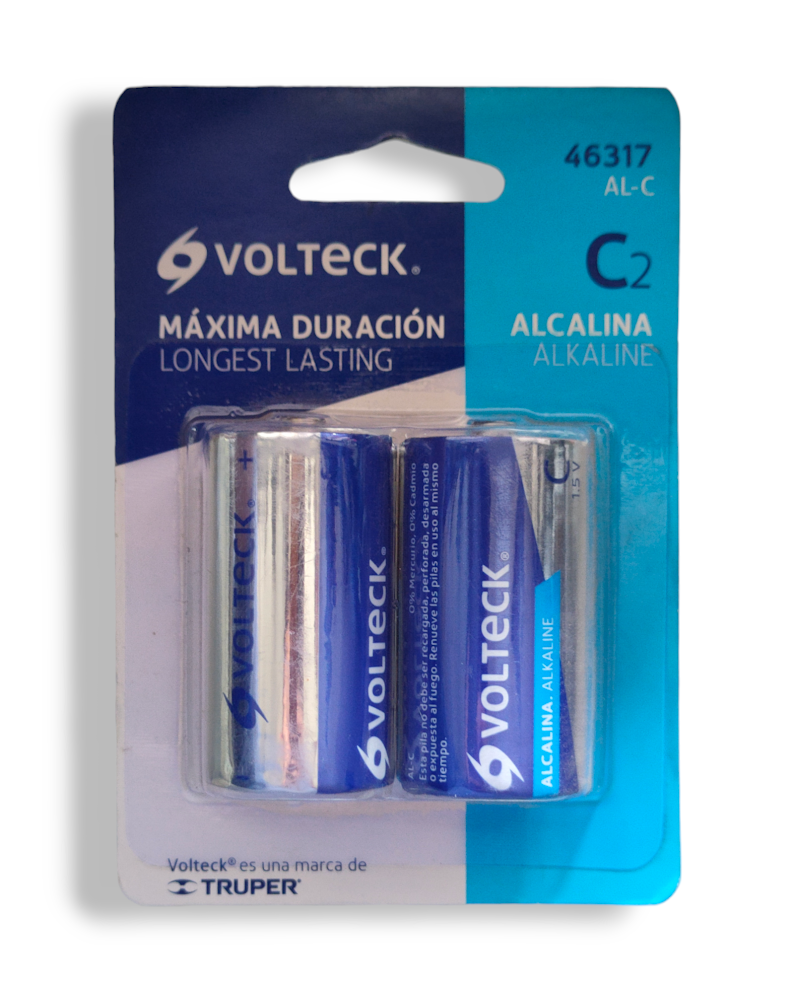 Pila Tipo C Alcalina 2 pilas 46317