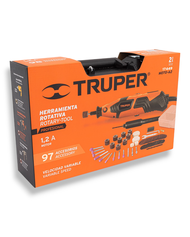 Herramienta Rotativa Tipo Mototool Dremel MOTO-A2 | Próximamente descontinuado