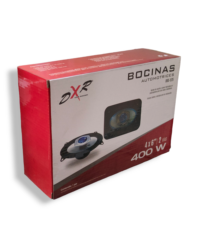 065-525 Bocinas Automotriz DXR 4x6" 400w