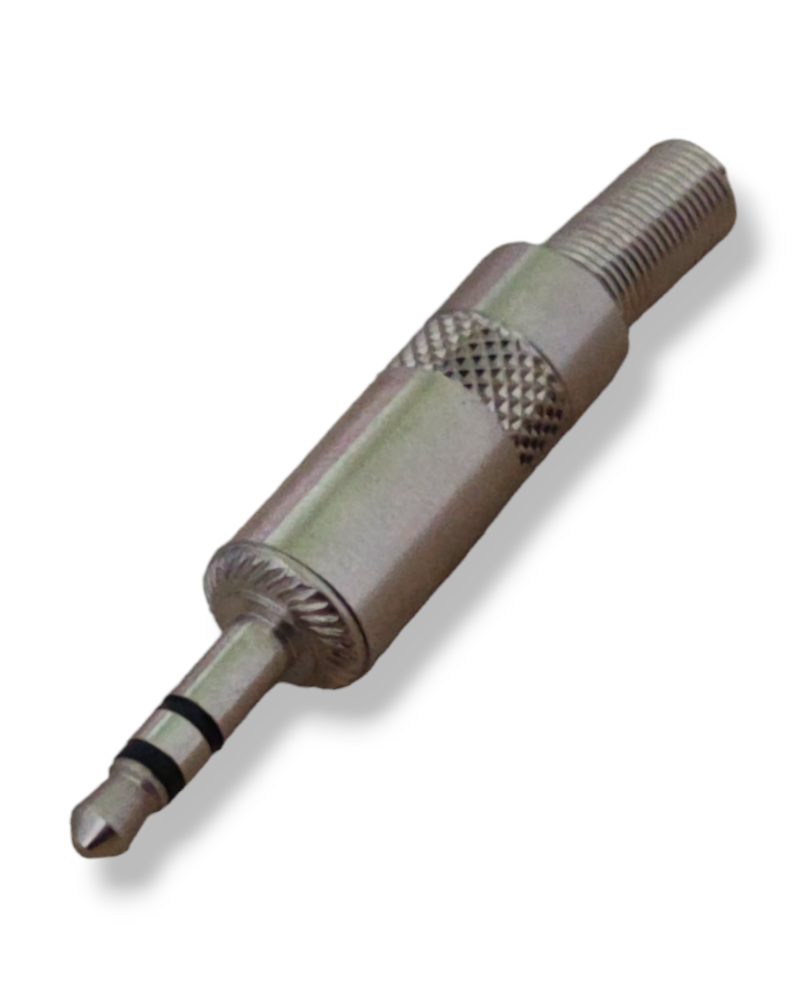 Plug 3.5mm Estéreo Metálico PL-138 PLU045