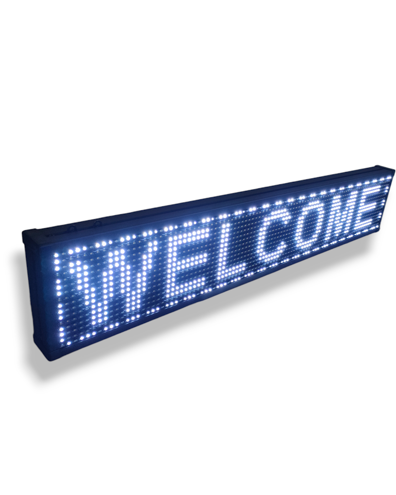 246-480 Anuncio Led Programable Color Blanco | Proximamente descontinuado