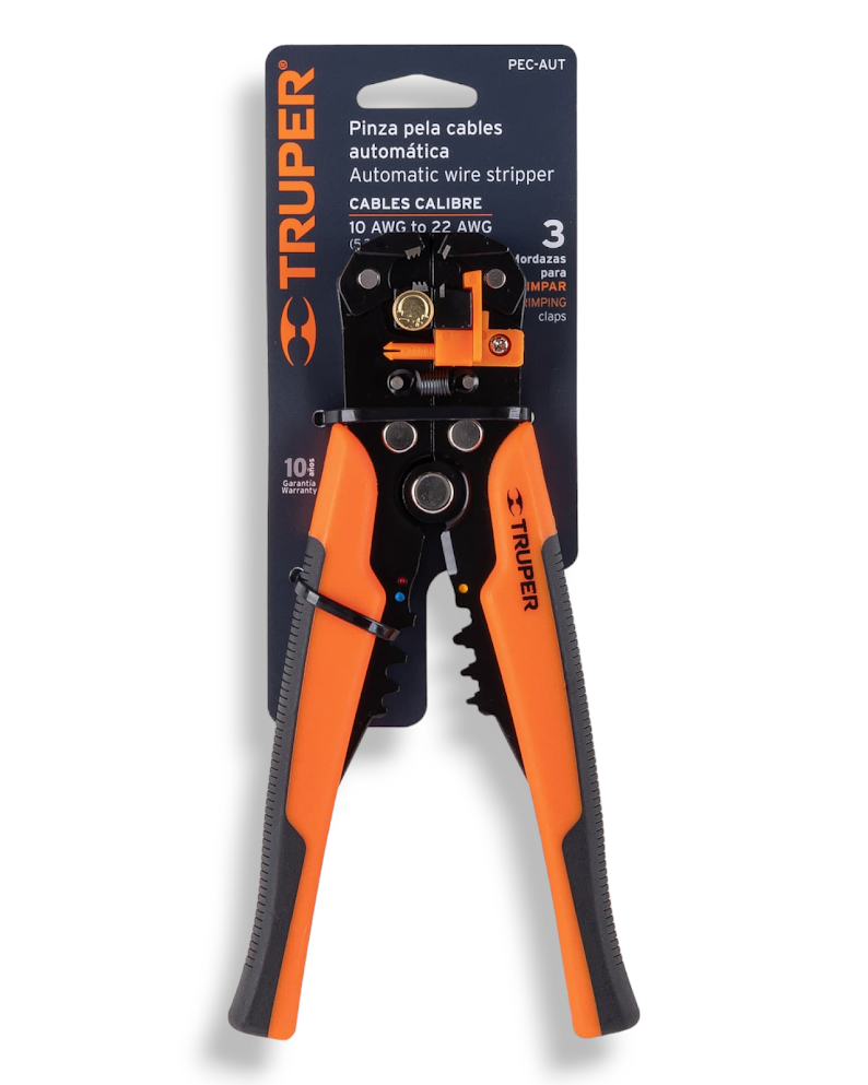 Pinzas Pelacable Automática Truper 17360